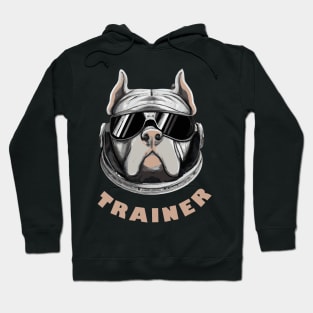 Retro Pit Bull Trainer Dog Lover Terrier Hoodie